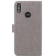 For Motorola One Power (P30 Note) G7 Pressed Flowers Horizontal Flip Leather Case With Magnetic Buckle & Holder & Card Slots & Wallet (Gray)