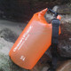 Outdoor Waterproof Single Shoulder Dry Bag Dry Sack PVC Barrel Bag, Capacity: 5L (Orange)