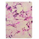 For Galaxy Tab S3 9.7 T820 TPU Horizontal Flip Leather Case with Holder & Card Slot & Sleep / Wake-up Function(Pink Marble)