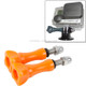 2 PCS TMC HR171 Plastic 5.5cm Thumb Screw for GoPro HERO4 /3+ /3 /2 Cameras(Orange)