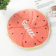 Cute Cartoon Lace Elastic Waterproof Fruit Pattern Shower Cap(Watermelon)