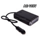 DY-200N, 200W DC 12V to AC Car Power Inverter with 500mA USB Port & EU / US Power Socket(Black)