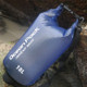 Outdoor Waterproof Single Shoulder Dry Bag Dry Sack PVC Barrel Bag, Capacity: 10L (Blue)