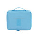 2 PCS Waterproof Make Up Bag Travel Organizer for Toiletries Kit(sky blue)
