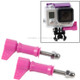 2 PCS TMC HR213 L-Shape Tighter Torque Screw for GoPro HERO4 /3+ /3 /2(Purple)