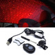5V Roof Ceiling Decoration Red Light Star Night Lights Starry Sky Atmosphere Lamp Projector with Remote Control
