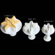 6 PCS Fondant Cake Tool Fine Snowflake Spring Mould Set