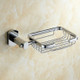 Bathroom Drainable Metal Moap Dish Soap Box