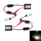 2PCS 35W H8/H11 2800 LM Slim HID Xenon Light with 2 Alloy HID Ballast, High Intensity Discharge Lamp, Color Temperature: 6000K