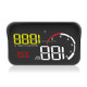 M10 3.5 inch Universal Car OBD2 HUD Vehicle-mounted Head Up Display (Yellow)