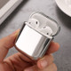 For AirPods 1/2 Electroplated TPU Earphones Shockproof Protective Case(Silver)