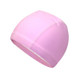 Adult Waterproof PU Coating Stretchy Swimming Cap Keep Long Hair Dry Ear Protection Swim Cap (Pink)