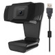 A870 12.0 Mega Pixels HD 360 Degree WebCam USB 2.0 PC Camera with Microphone for Skype Computer PC Laptop, Cable Length: 1.4m(Black)