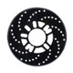 2 PCS Universal Aluminium Auto Car Wheel Disc Brake Racing Decorative Cover(Black)