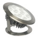 9W Square Park Landscape LED Underwater Light Pool Light(Warm White Light)