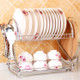 Multi-function Kitchen Stainless Steel Single Disk Rack Hanging Chopsticks Chopping Block Holder