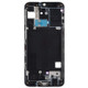 Front Housing LCD Frame Bezel Plate for Galaxy A40 (Black)