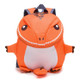 Kids Schoolbag Cartoon Dinosaur Kindergarten Backpack(Orange)