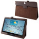 Litchi Texture Leather Case with Holder for Galaxy Note 10.1 / P600 (2014 Edition), Brown(Brown)
