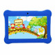 Q88 Kids Education Tablet PC, 7.0 inch, 1GB+8GB, Android 4.4 Allwinner A33 Quad Core, WiFi, Bluetooth, OTG, FM, Dual Camera, with Silicone Case (Blue)