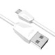GOLF GC-27m Micro USB to USB 1m Diamond Quick Charging USB Data Cable for Galaxy, Huawei, Xiaomi, HTC, Sony and Other Smartphones (White)