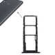 SIM Card Tray + SIM Card Tray + Micro SD Card Tray for Asus Zenfone Max Pro (M1) ZB601KL ZB602KL (Black)