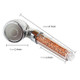 PC Negative Ions Shower Head, Size: Small, Interface:  2cm(Transparent)