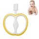 Baby Apple Shaped Silicone Toothbrush(Yellow)