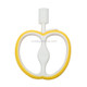 Baby Apple Shaped Silicone Toothbrush(Yellow)