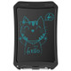 WP9309 8.5 inch LCD Monochrome Screen Writing Tablet Handwriting Drawing Sketching Graffiti Scribble Doodle Board for Home Office Writing Drawing(Black)