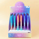 10 PCS Cute Moon Star Space Star Creative Automatic Pen Kids School Supplies Stationery, Random Color Delivery(0.5mm)