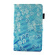 For Galaxy Tab A 8.0  / T380 & T385 Diamond Pattern Horizontal Flip Leather Case with Holder & Card Slots