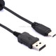 Digital Camera USB Cable for Casio EX-S600 / EX-S770 / EX-S880 / EX-Z60(Black)