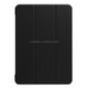 For iPad 9.7 (2018) & iPad 9.7 (2017) Custer Texture Horizontal Flip Leather Case with Three-folding Holder & Sleep / Wake-up Function(Black)