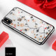 SULADA Flower Pattern Plating Diamond PC Case for iPhone XR (Black)