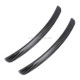 2 PCS 24.5cm Car Universal Fender Flares Wheel Eyebrow Decal Sticker Eyebrow Car-covers Black Striped Round Arc Strips