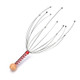 4 PCS Octopus Massage Claw Stress Release Head Massager, Random Color Delivery