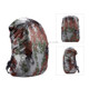 Waterproof Dustproof Backpack Rain Cover Portable Ultralight Outdoor Tools Hiking Protective Cover 50-60L(Digital Camouflage)