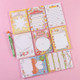 2 PCS Cute Cartoon Bread Bunny Note Book Hand Memo Material Notes Can Tear Memo Portable Notepad, Pages:80?(Dialog Rabbit)