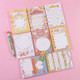 2 PCS Cute Cartoon Bread Bunny Note Book Hand Memo Material Notes Can Tear Memo Portable Notepad, Pages:80?(Simple Horizontal Line)