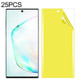 25 PCS For Galaxy Note 10 Soft TPU Full Coverage Front Screen Protector