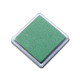 5 PCS Creative Color Ink Pad Small Ink Pad, Size:4x4cm(Green)