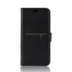 Litchi Texture Horizontal Flip Leather Case for Xiaomi Redmi 6A, with Wallet & Holder & Card Slots (Black)