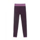 Outdoor Sports Fitness Yoga Peach Quick-drying Pants (Color:Purple Size:L)