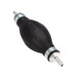 Universal Car Boat Motor Motorcycle Gasoline Pump Spherical Rubber Manual Fuel Pump, Size:6mm(Black)