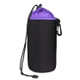 SLR Camera Lens Bag Micro Single Lens Bag Lens Inner Bile Bag Waterproof Protective Case Plus Velvet Thickening, Diameter: 10cm, Height: 18cm(Purple)