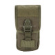 2 PCS Multifunctional Molle System Waist Bag Outdoor Running Pockets for Mobile Phone under 5.5 inch(Army Green)