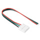 10mm 3 Pin Connector for SMD 3528 & SMD 5050 Single Color LED Strip, Length: 16cm