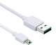 1m Original OPPO Fast Charging Micro USB Cable, For R9 Plus / R7 / R7 Plus / N3 / R5 / U3 / Find7 / R7S Phone(White)