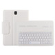 For Galaxy Tab S3 9.7 / T820 2 in 1 Detachable Bluetooth Keyboard Litchi Texture Leather Case with Holder(White)